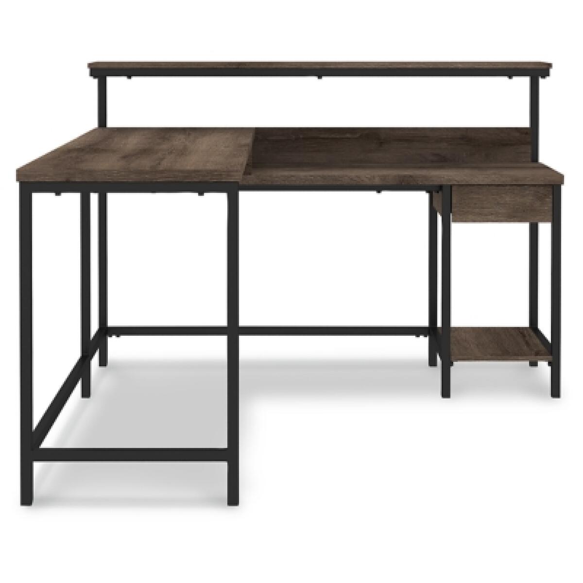 Arlenbry Home Office L-Desk with Storage - Image 6