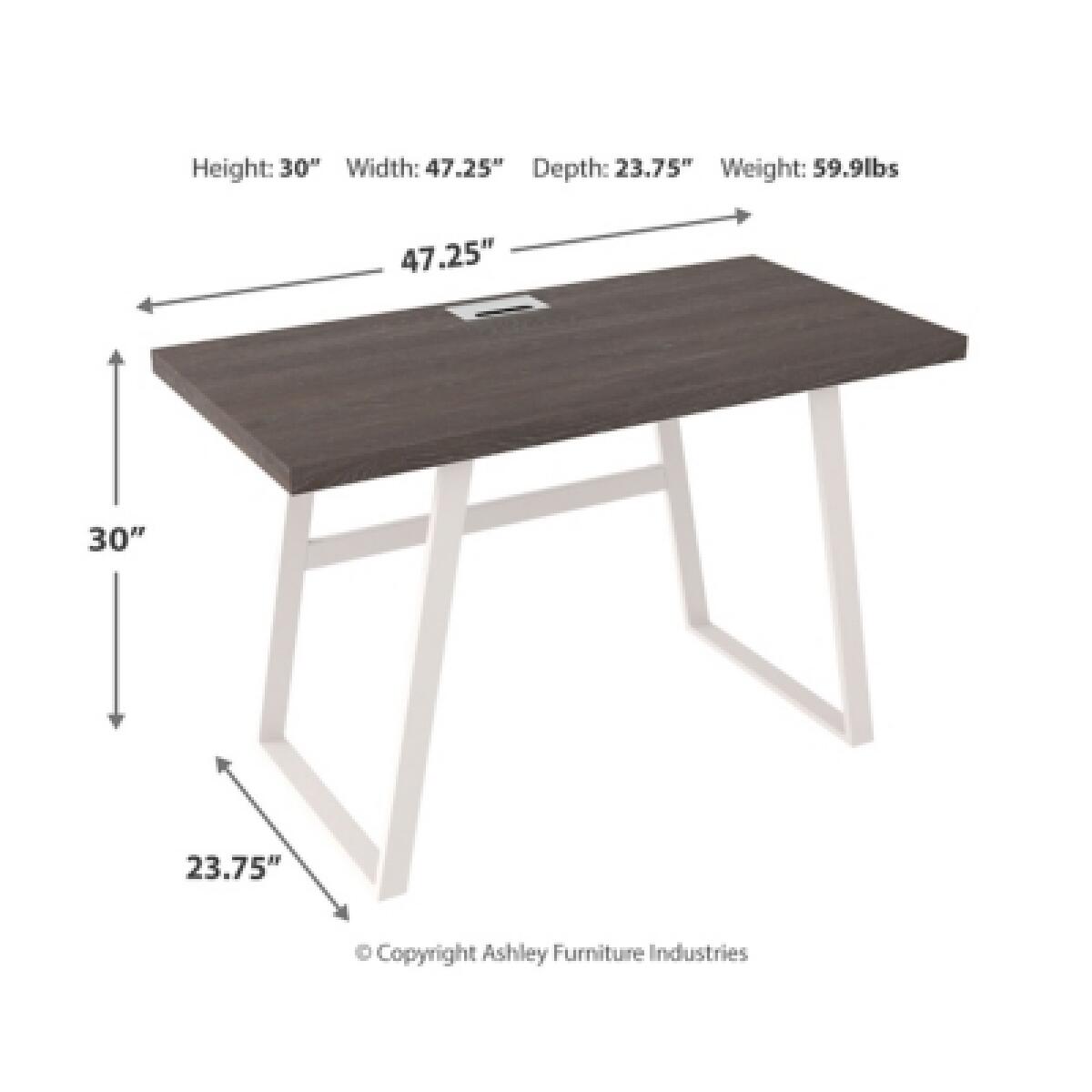 Dorrinson 47" Home Office Desk - Image 12