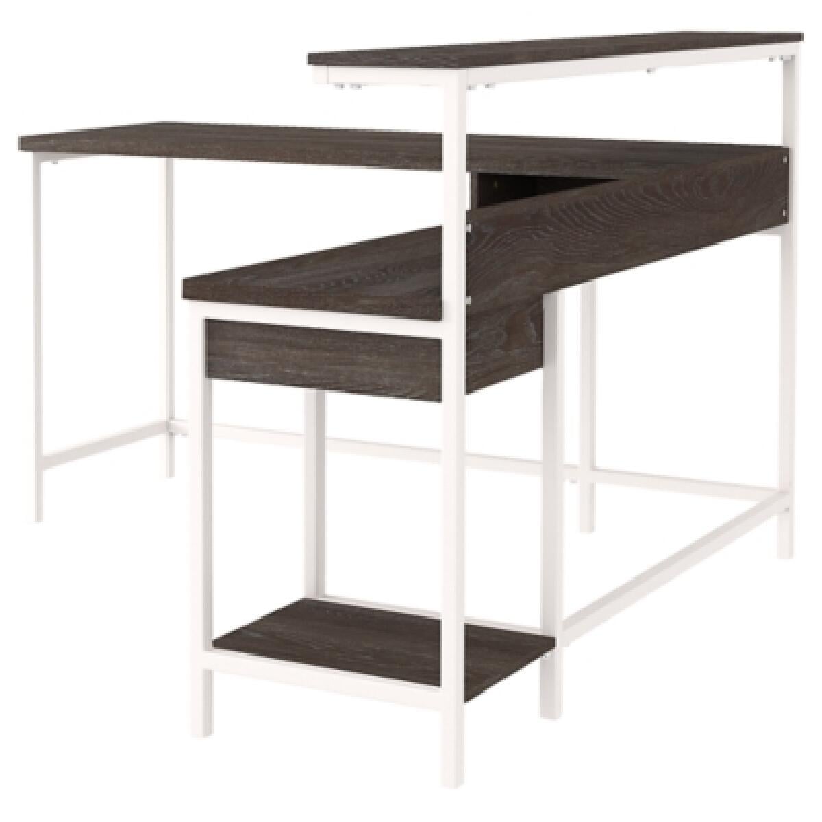 Dorrinson Home Office L-Desk with Storage - Image 3