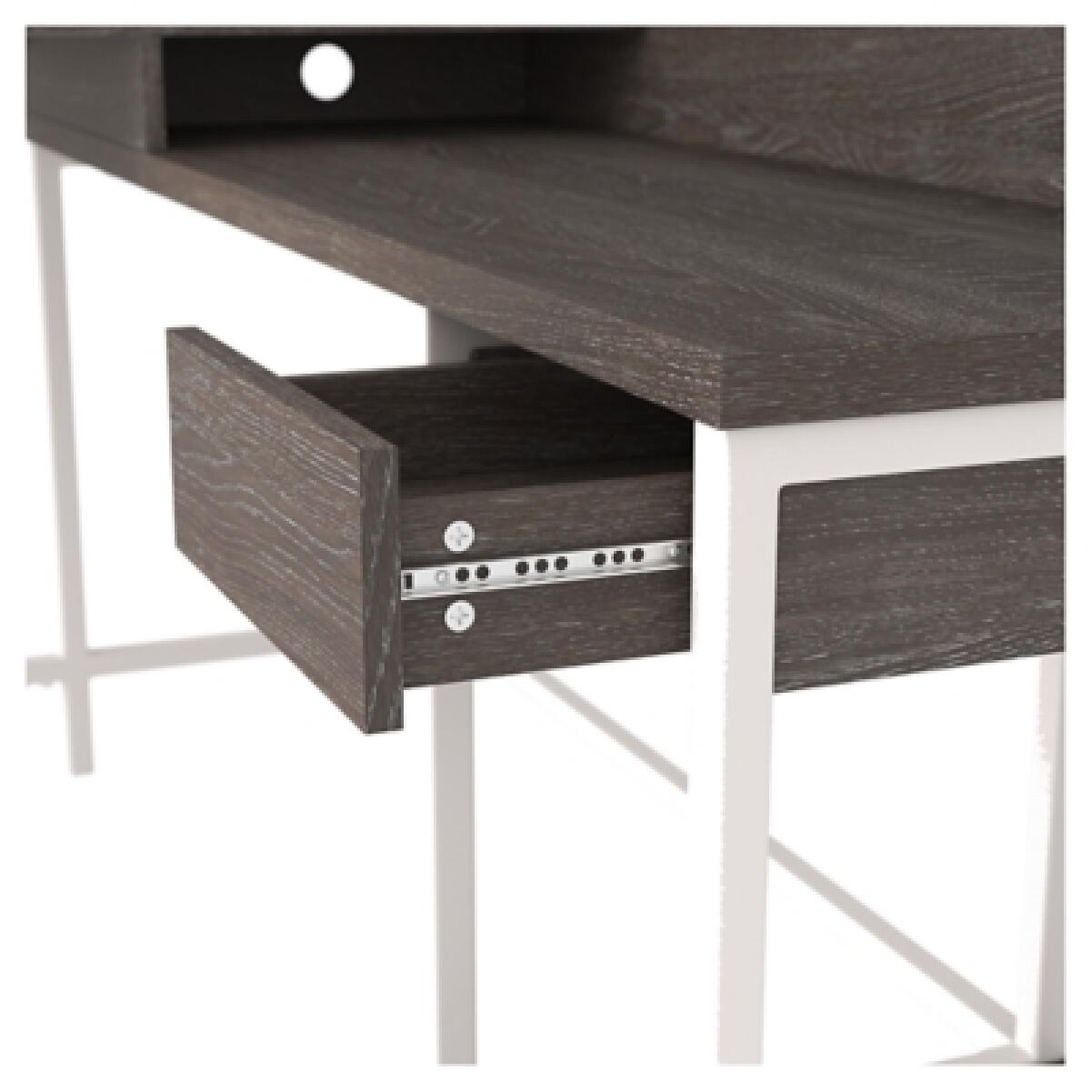 Dorrinson Home Office L-Desk with Storage - Image 5