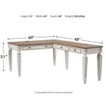 Realyn 2-Piece Home Office Desk - Image 5