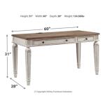 Realyn 60" Home Office Desk - Image 5