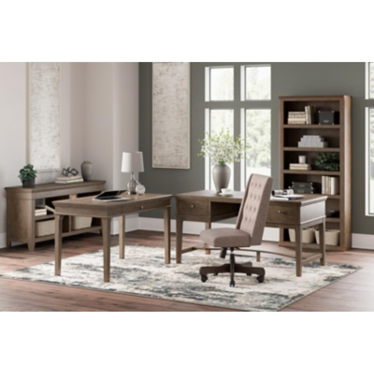 Janismore Home Office Storage Leg Desk - Image 13