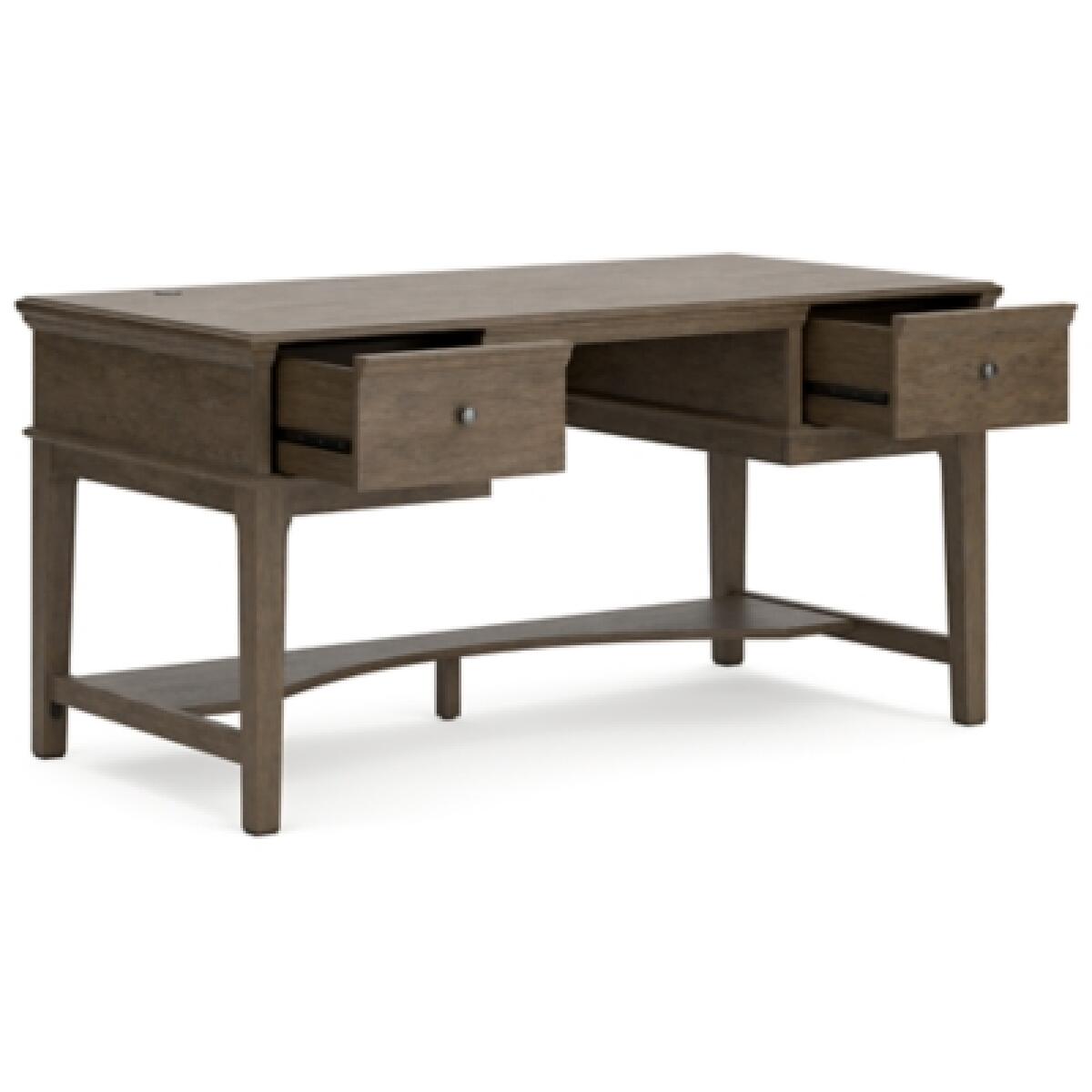 Janismore Home Office Storage Leg Desk - Image 5