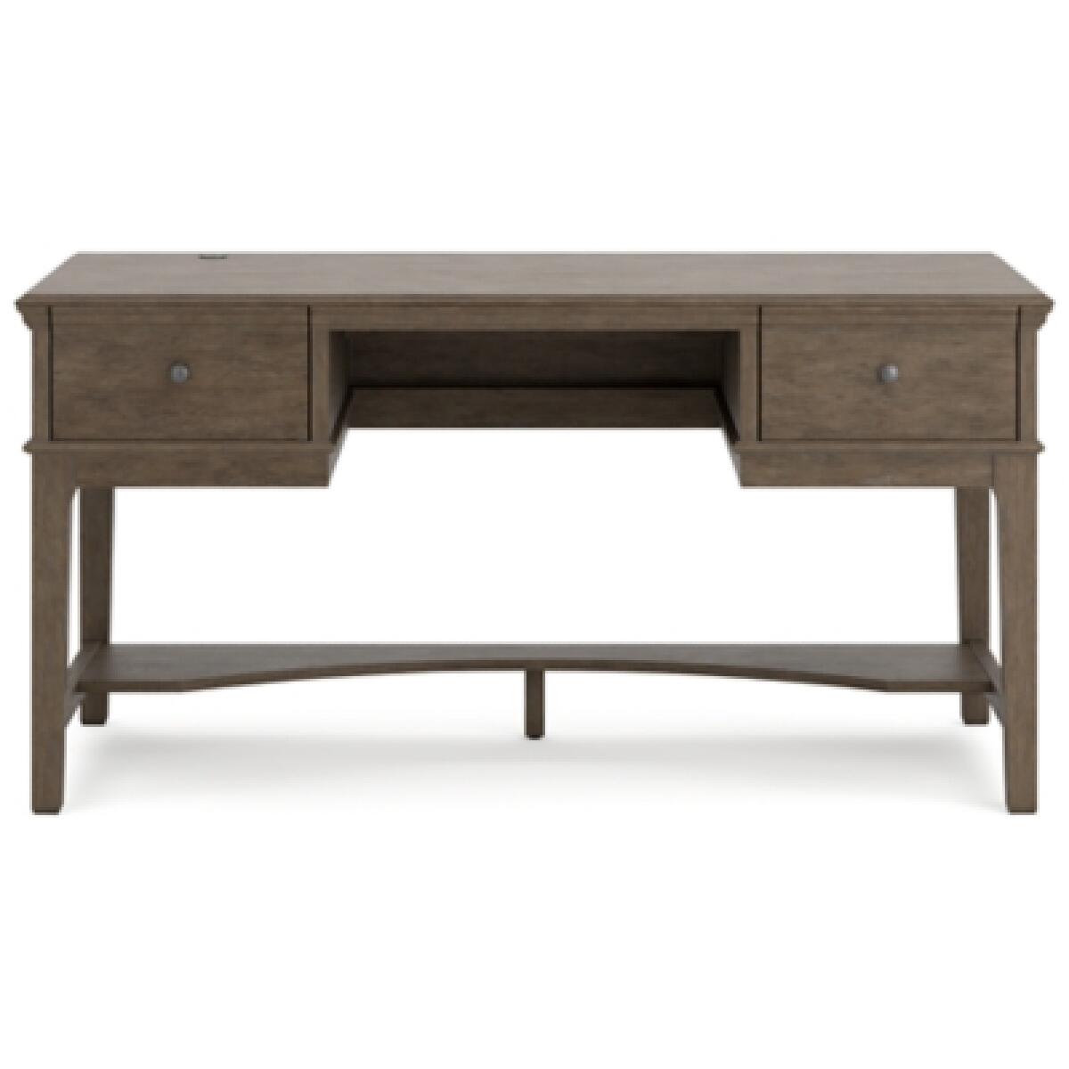 Janismore Home Office Storage Leg Desk - Image 7