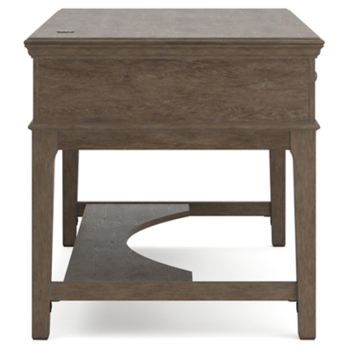 Janismore Home Office Storage Leg Desk - Image 9
