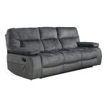 Manual Drop Down Console Reclining Sofa