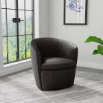 Barolo Vintage Slate Swivel Club Chair - Image 4