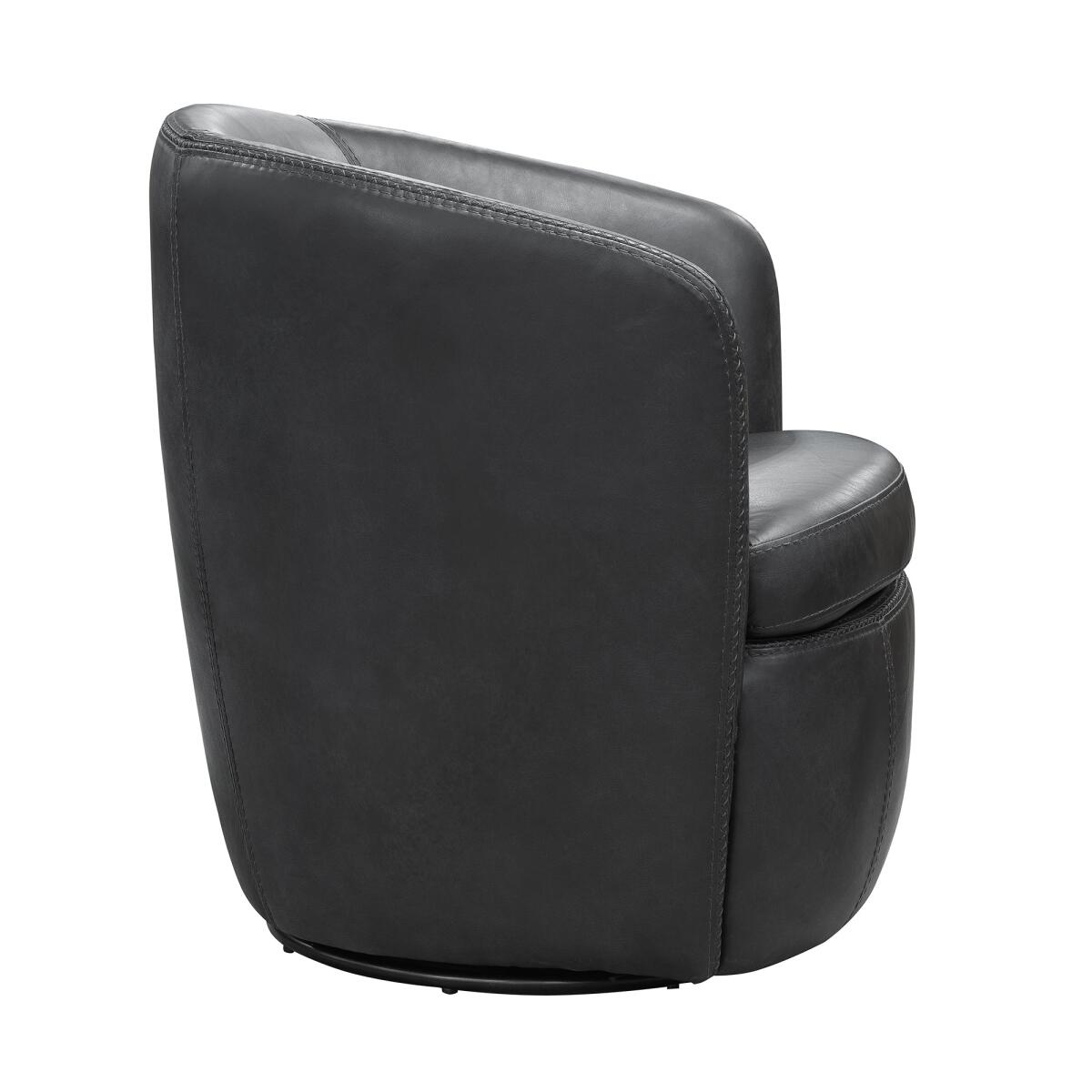 Barolo Vintage Slate Swivel Club Chair - Image 3