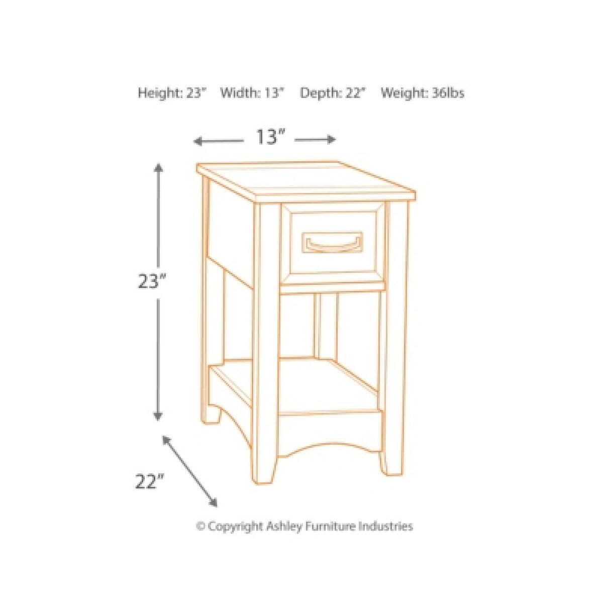 Breegin Chairside End Table - Image 12