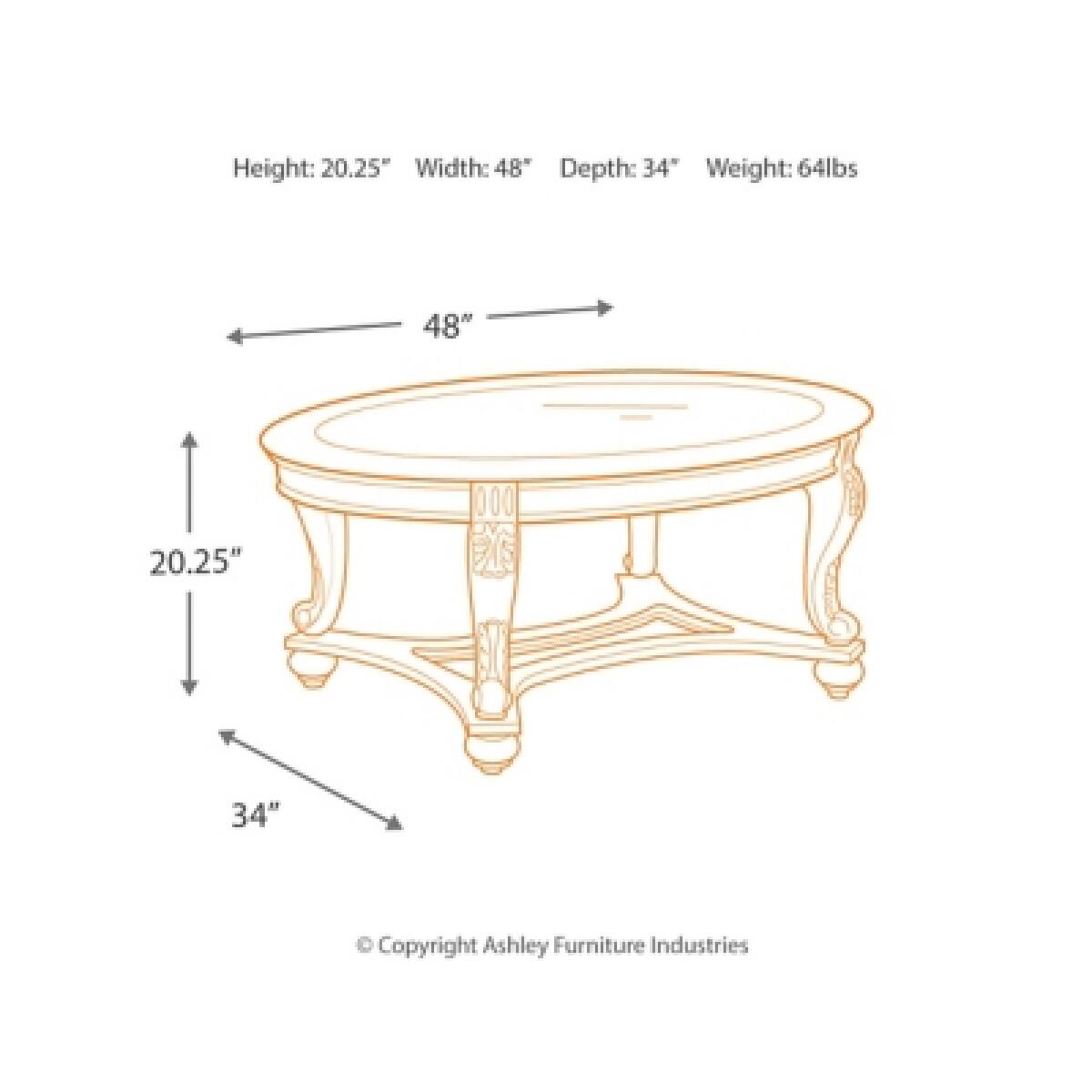 Norcastle Coffee Table - Image 8
