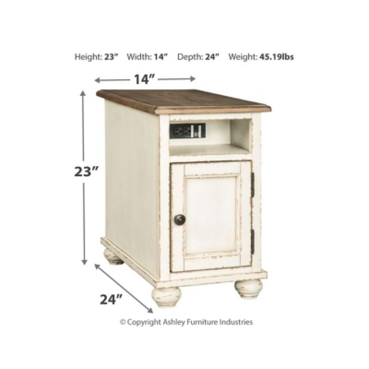 Realyn Chairside End Table - Image 5