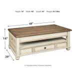 Realyn Coffee Table with Lift Top - Image 11