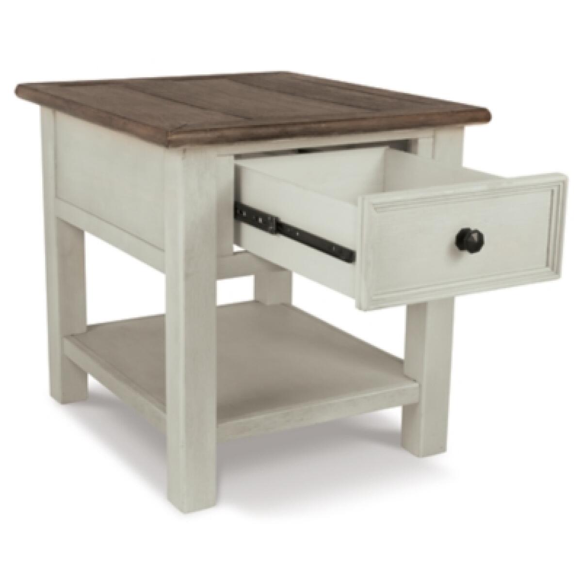 Bolanburg Chairside End Table with USB Ports & Outlets - Image 8