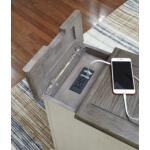 Bolanburg Chairside End Table with USB Ports & Outlets - Image 4