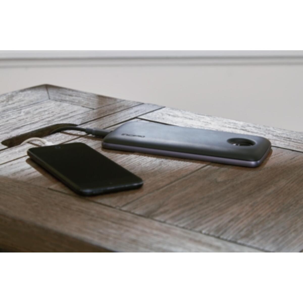 Tyler Creek Chairside End Table with USB Ports & Outlets - Image 12