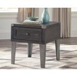 Todoe End Table with USB Ports & Outlets - Image 3
