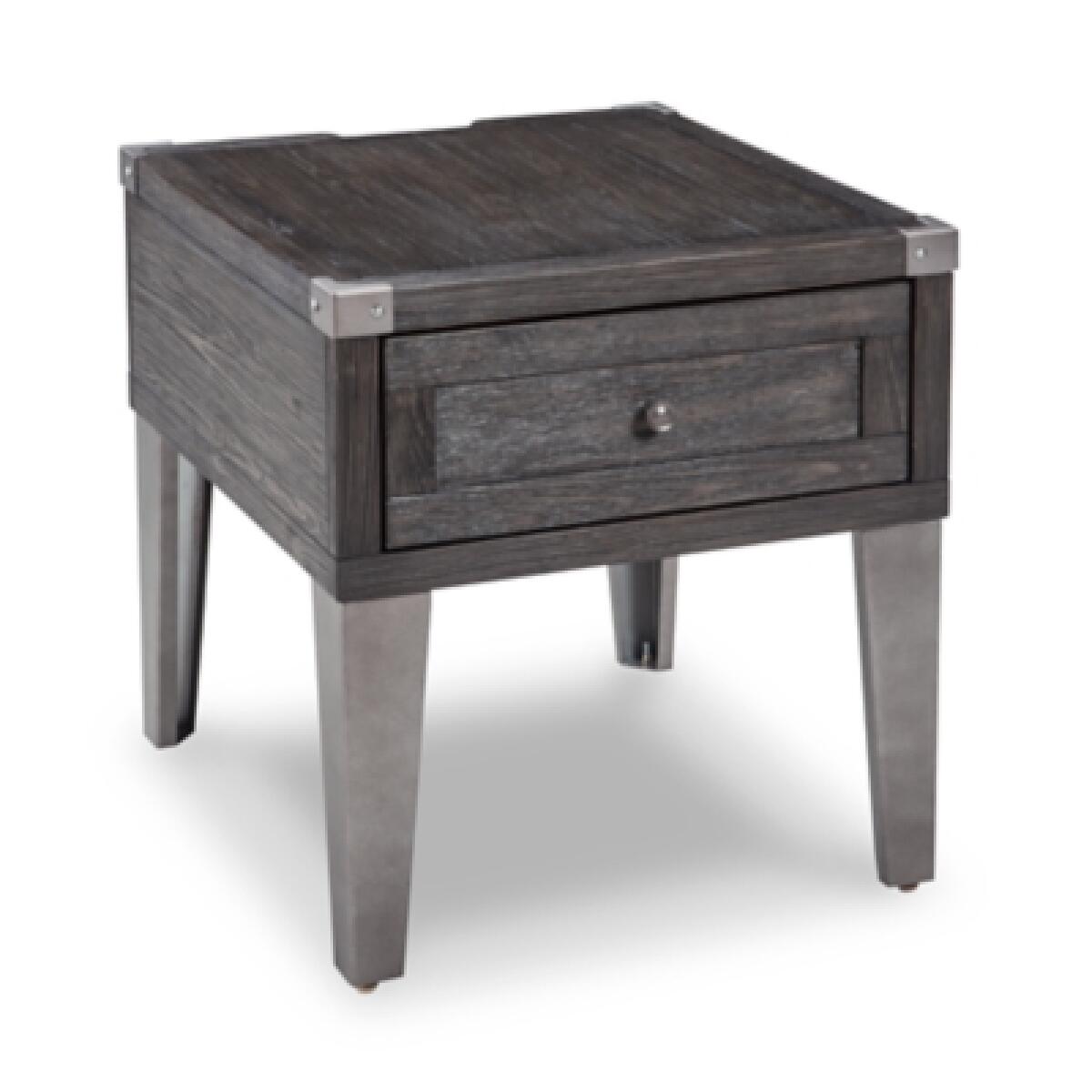 Todoe End Table with USB Ports & Outlets - Image 6