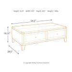 Todoe Coffee Table with Lift Top - Image 5