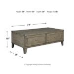 Chazney Coffee Table with Lift Top - Image 8
