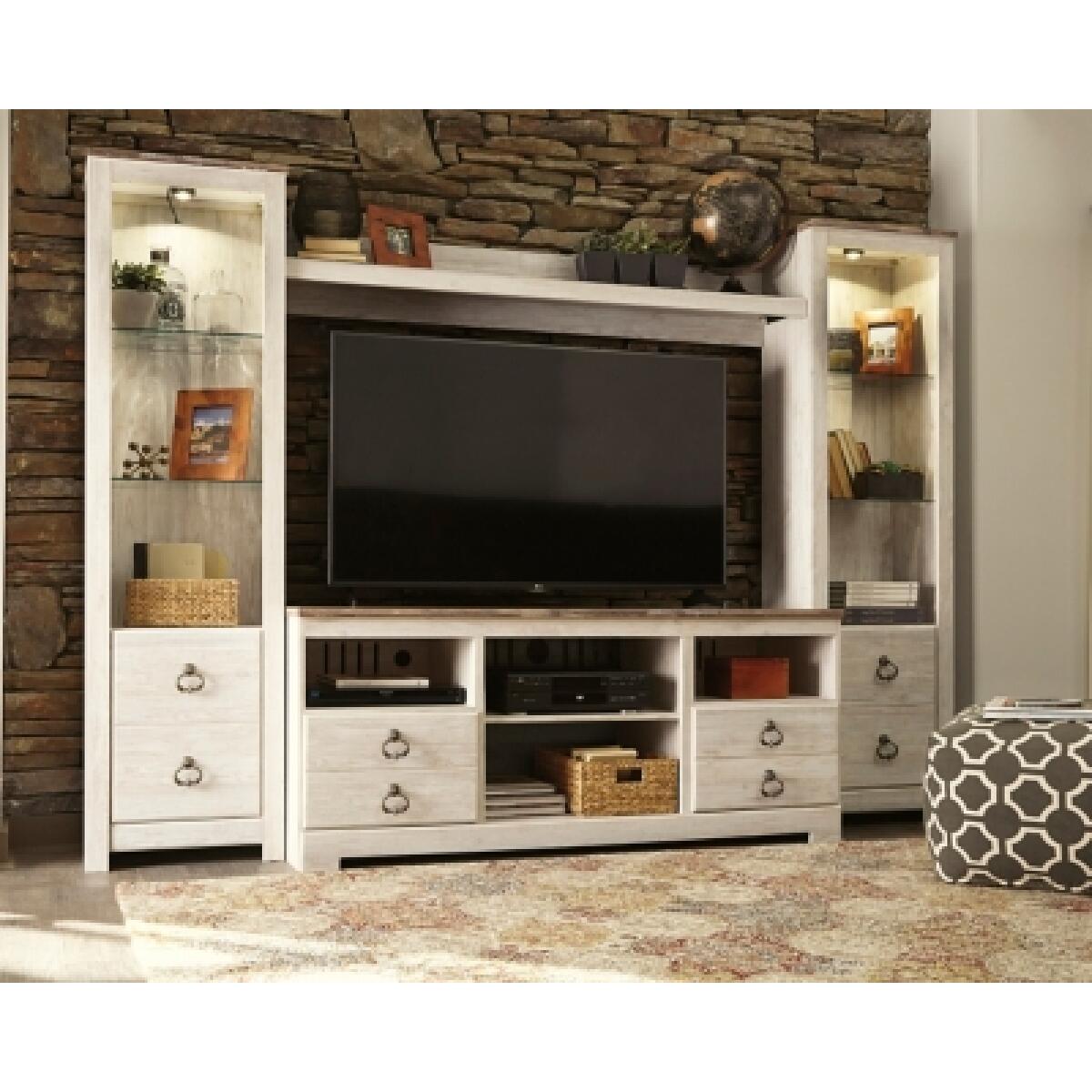 Willowton 4-Piece Entertainment Center - Image 2