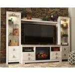 Willowton 4-Piece Entertainment Center with Electric Fireplace - Image 3
