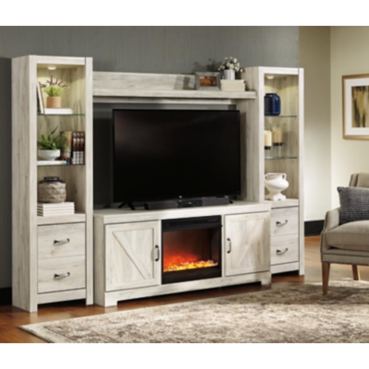 Bellaby 4-Piece Entertainment Center with Fireplace - Image 7