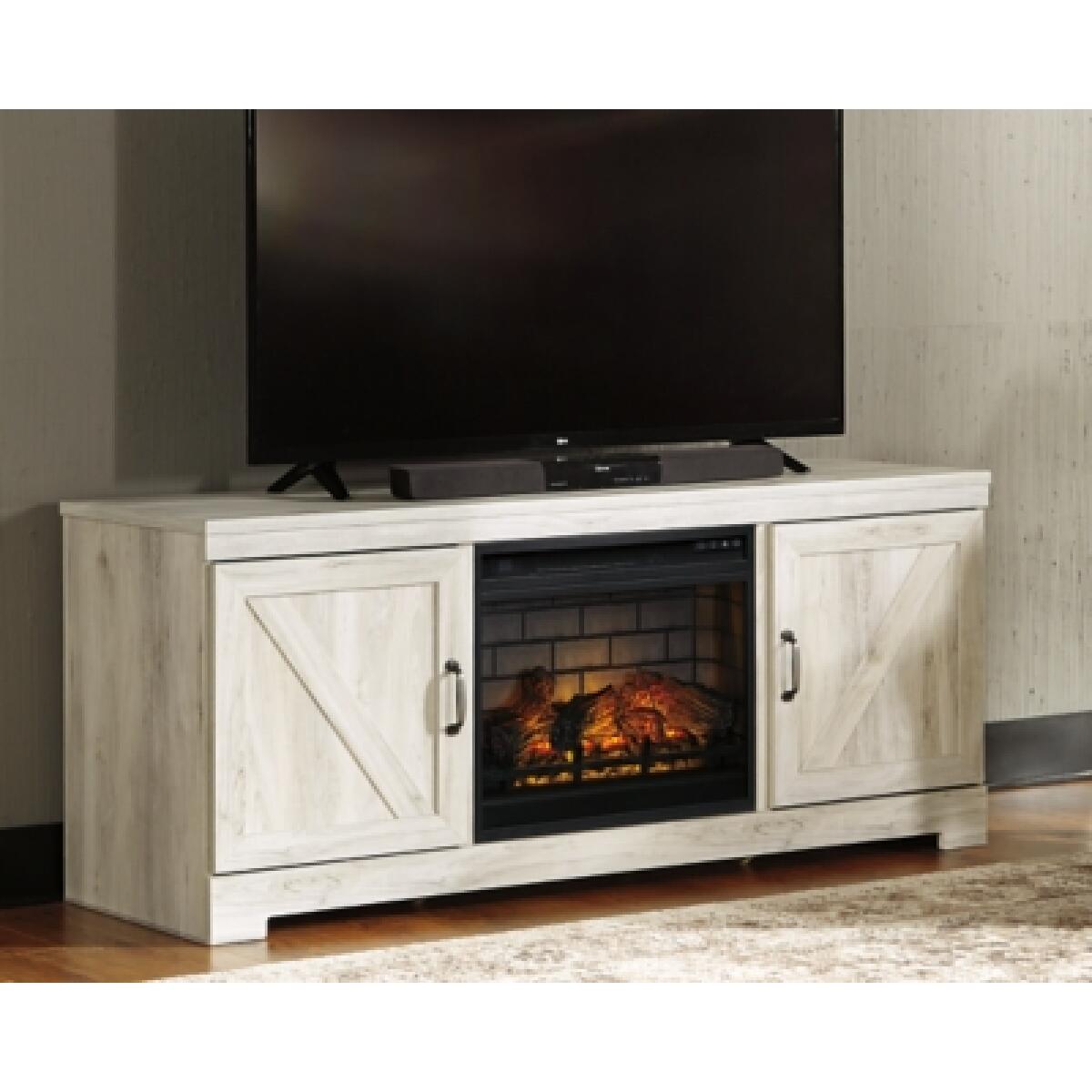 Bellaby 63" TV Stand with Electric Fireplace - Image 3