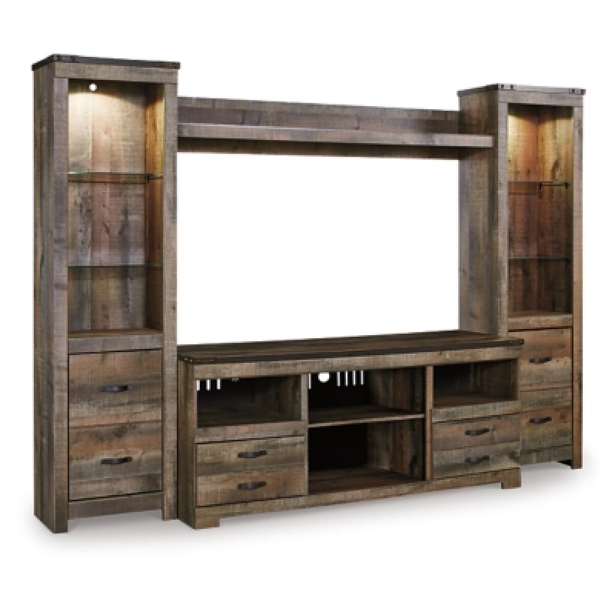 Trinell 4-Piece Entertainment Center - Image 3