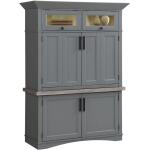 Americana Modern - Dove Workstation With Led Light