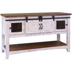 360 Pueblo White 2 Sliding doors, 2 Mesh doors