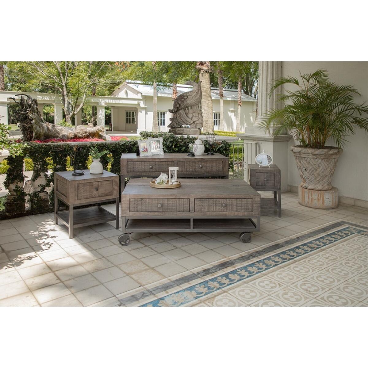 Urban Gray Sofa Table - Image 2
