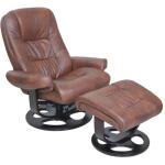 Jacque Pedestal Chairs & Ottomans - Hilton-Whiskey
