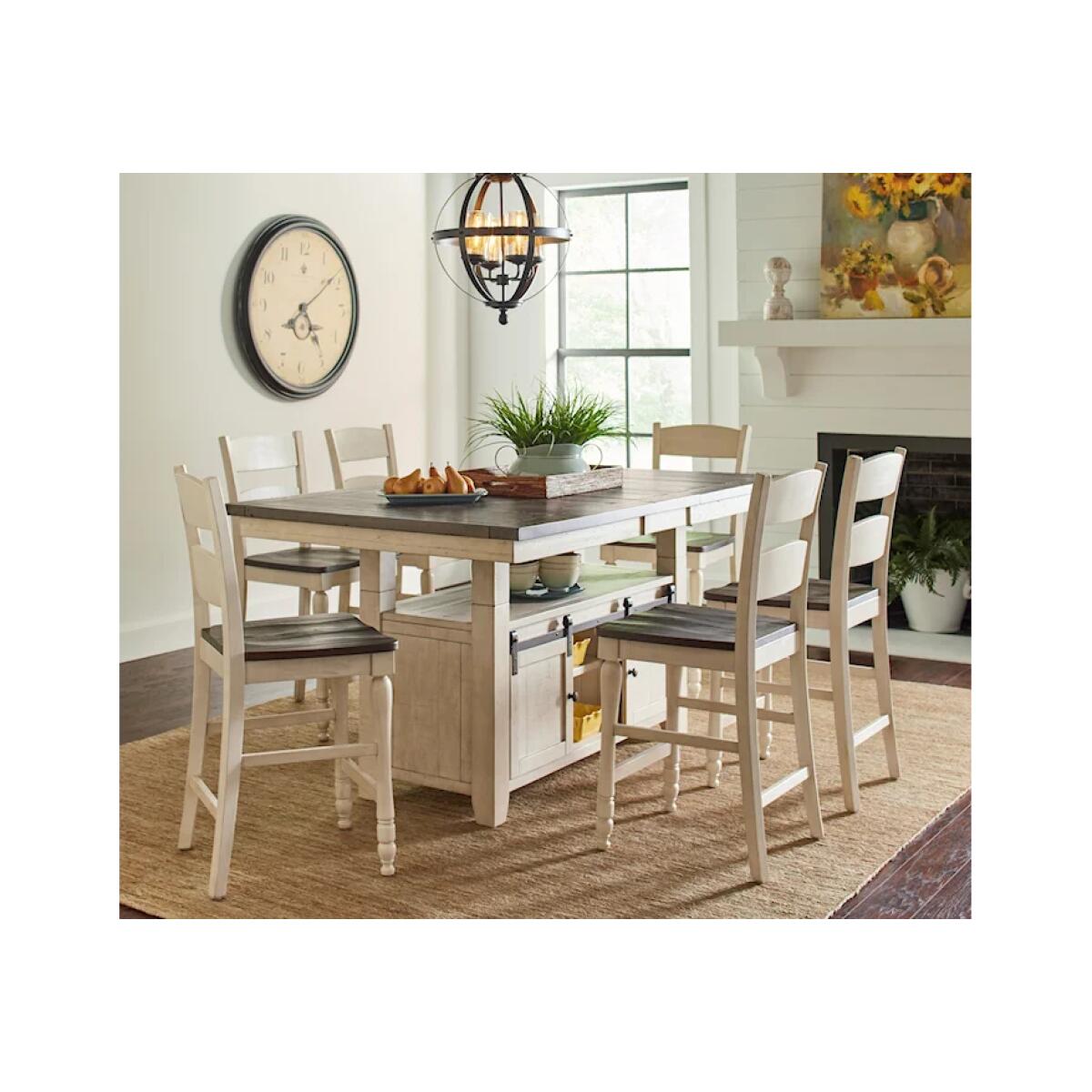 Madison County Ladderback Counter Stool - Image 5