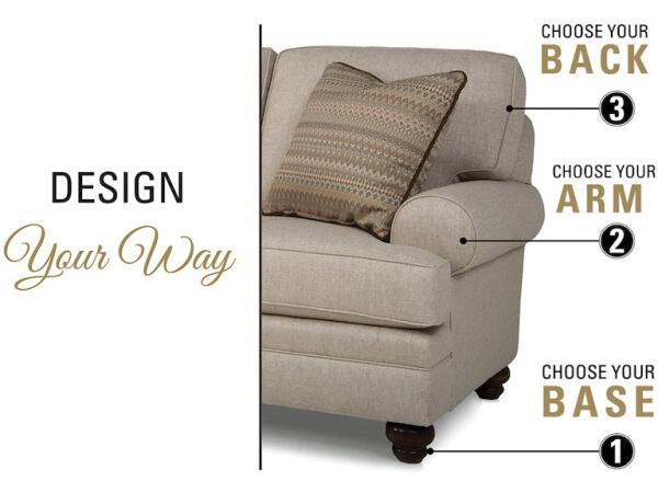 Smith Brothers Build Your Own 5000 Series Customizable Chair - Image 2