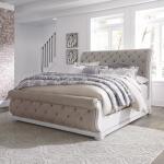 Magnolia Manor Uph Queen Sleigh Bed - Image 7