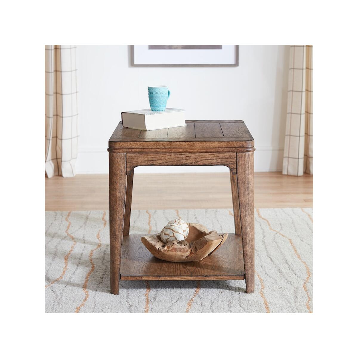 Transitional End Table - Image 2