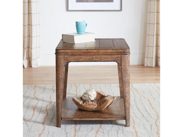 Transitional End Table - Image 2