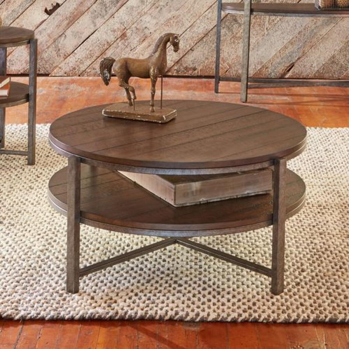 Breckinridge Round Cocktail Table - Image 4