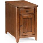 Chairside Cabinet with Magazine Rack