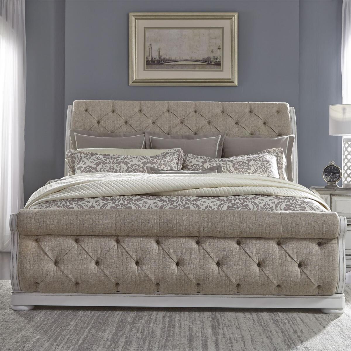 Abbey Park Queen Upholstered Sleigh Bed - Image 2