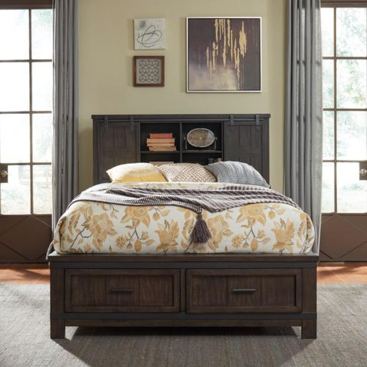 Thornwood Hills Queen Bookcase Bed - Image 3