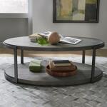 Modern View Oval Cocktail Table - Image 5