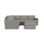Flex 4-Seat Sectional with Narrow Arm and Ottoman by homestyles