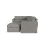 Flex 4-Seat Sectional with Narrow Arm and Ottoman by homestyles - Image 5