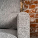 Flex 4-Seat Sectional with Narrow Arm and Storage Ottoman by homestyles - Image 4