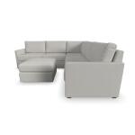 Flex 5-Seat Sectional with Narrow Arm and Ottoman by homestyles