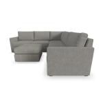 Flex 5-Seat Sectional with Narrow Arm and Ottoman by homestyles