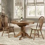 Carolina Crossing Pedestal Table Brown - Image 2
