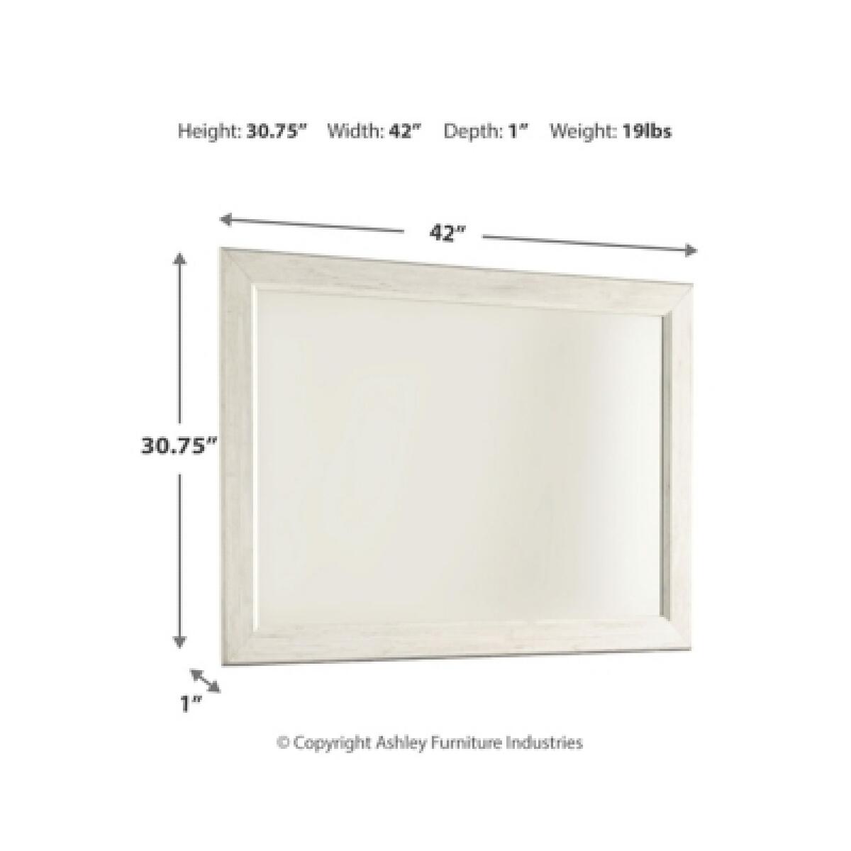 Willowton Bedroom Mirror - Image 3